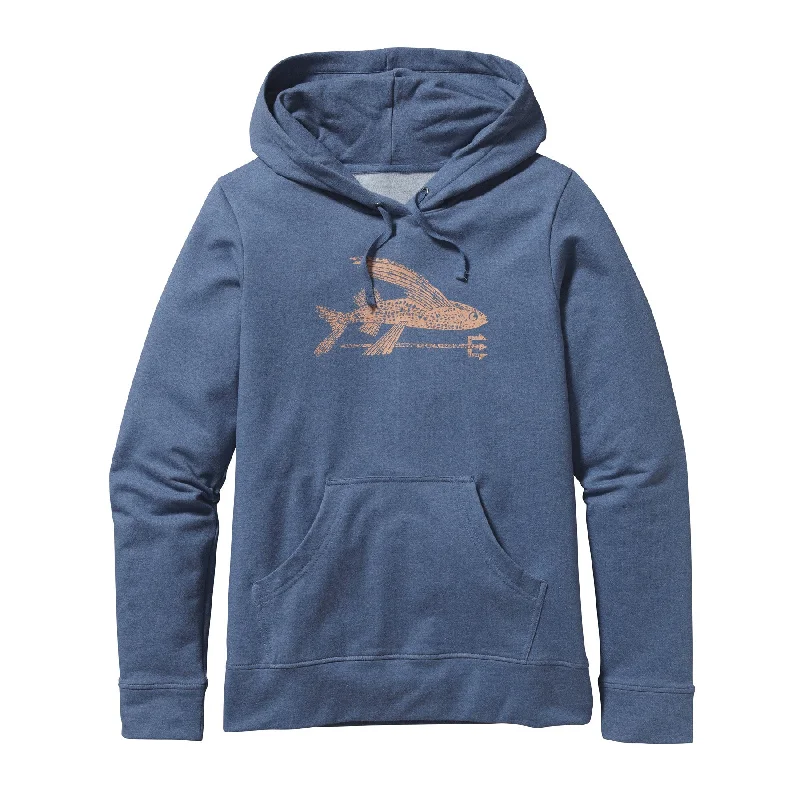 W's Ballpoint Flying Fish Midweight Pullover Hooded Sweatshirt