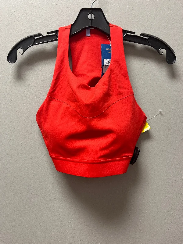 Athletic Bra By Brooks In Red, Size: S