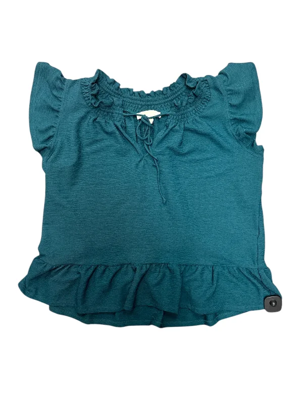 Top Sleeveless By Michael Kors In Teal, Size: L