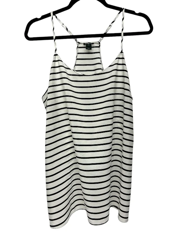 Top Sleeveless By J. Crew In Striped Pattern, Size: 12