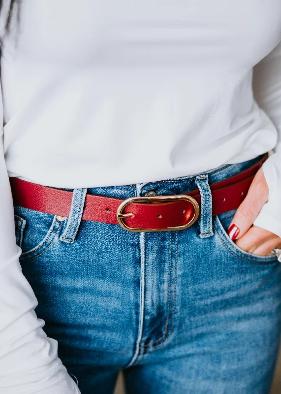 So Glam Oval Belt