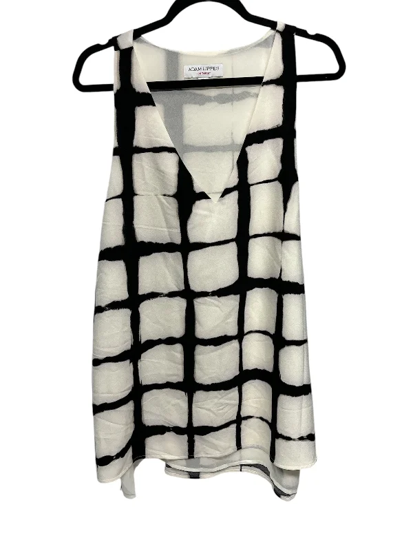 Top Sleeveless By Target-designer In Black & White, Size: L