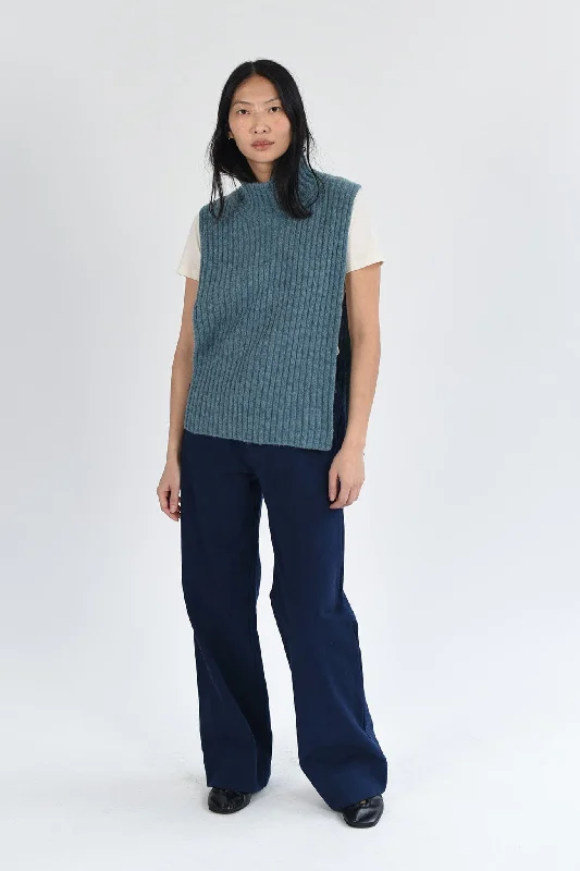 M.PATMOS Vivian Open Vest - Mineral