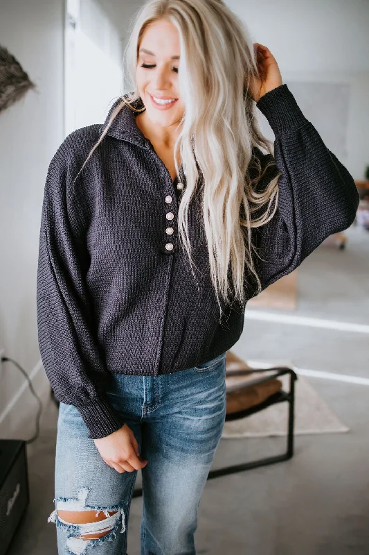 Cienna Mock Neck Sweater