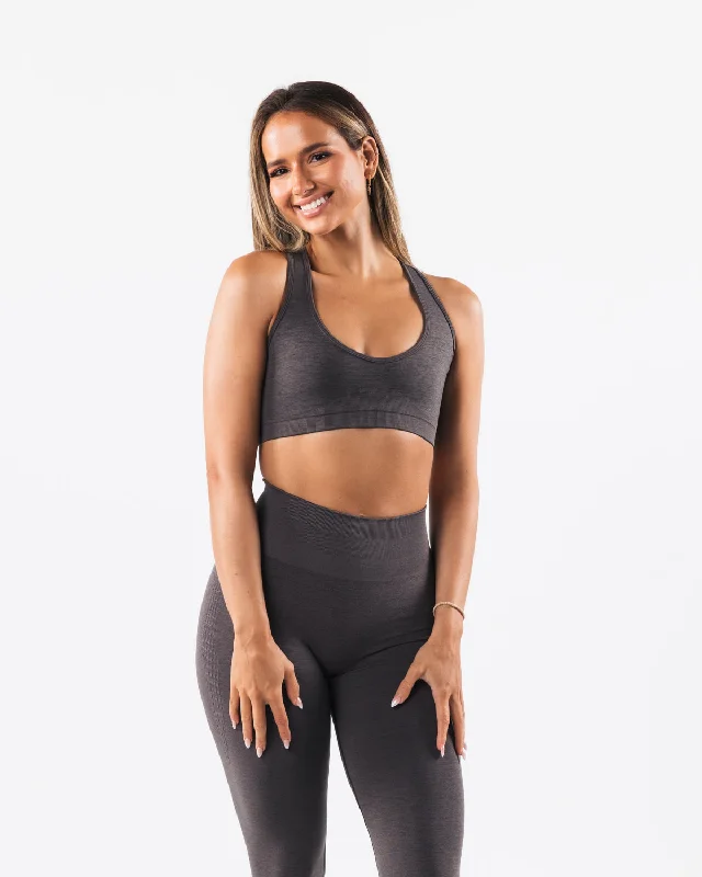 Amplify Contour Bra - Pewter