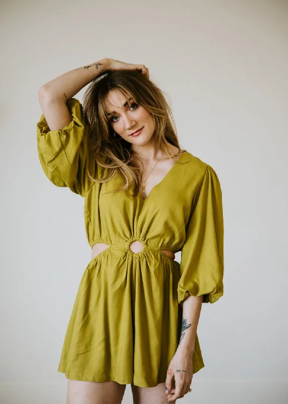 Leo Linen Romper