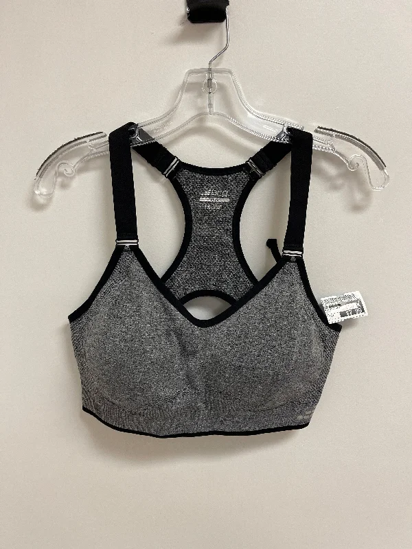 Athletic Bra By Bcg In Grey, Size: 1x