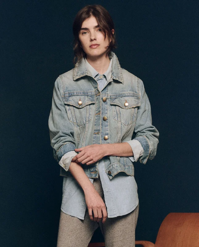 The Slouchy Jean Jacket. -- Great Plains Wash