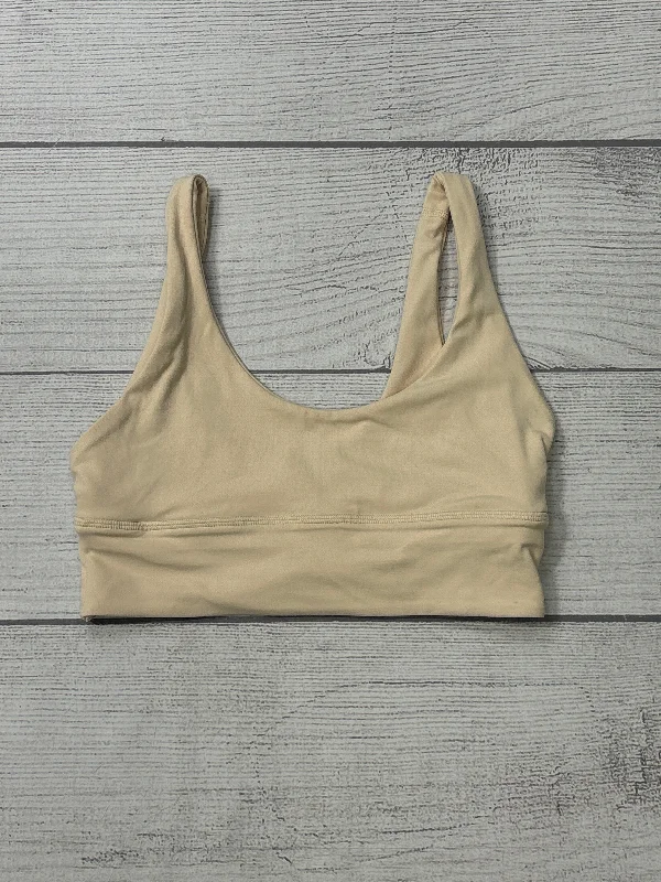 Athletic Bra By Lululemon In Yellow, Size: S