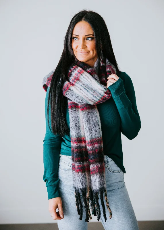 London Fog Plaid Scarf