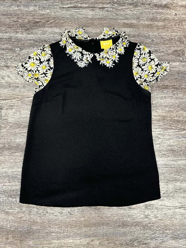 Black Top Short Sleeve Maeve, Size Xs