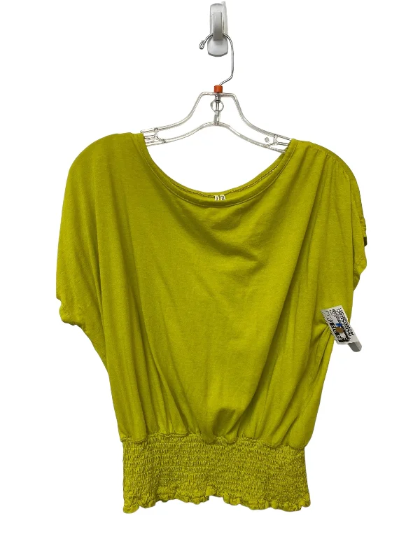 Green Top Short Sleeve Anthropologie, Size L