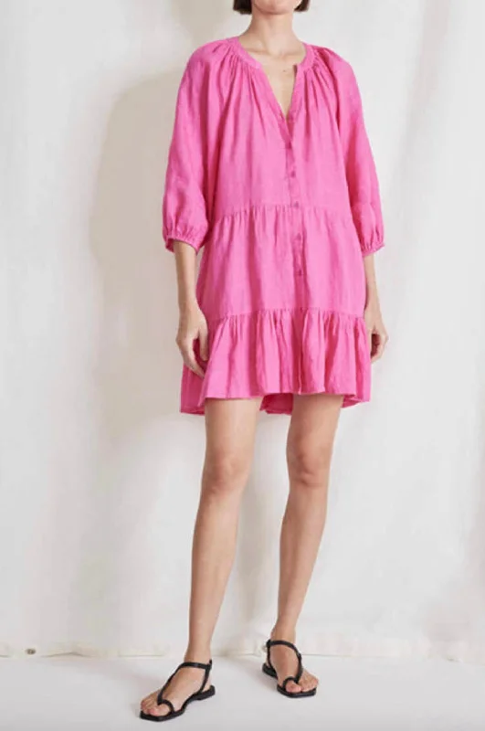 Mini Mitte Dress In India Pink