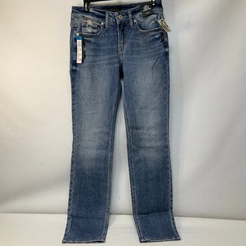 Jeans Straight By Silver In Blue Denim, Size: 2