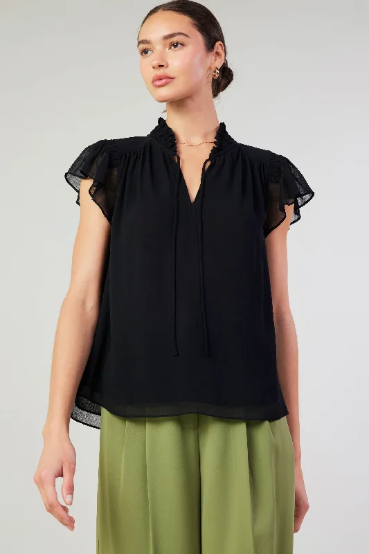 Cap Sleeve Blouse