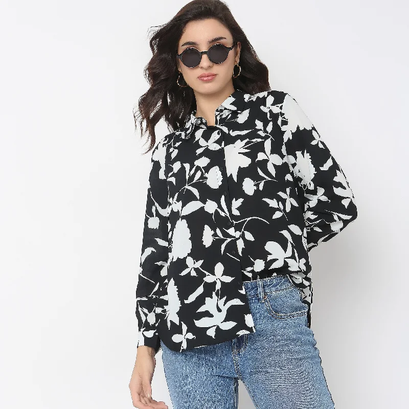 Regular Fit Printed Shirt