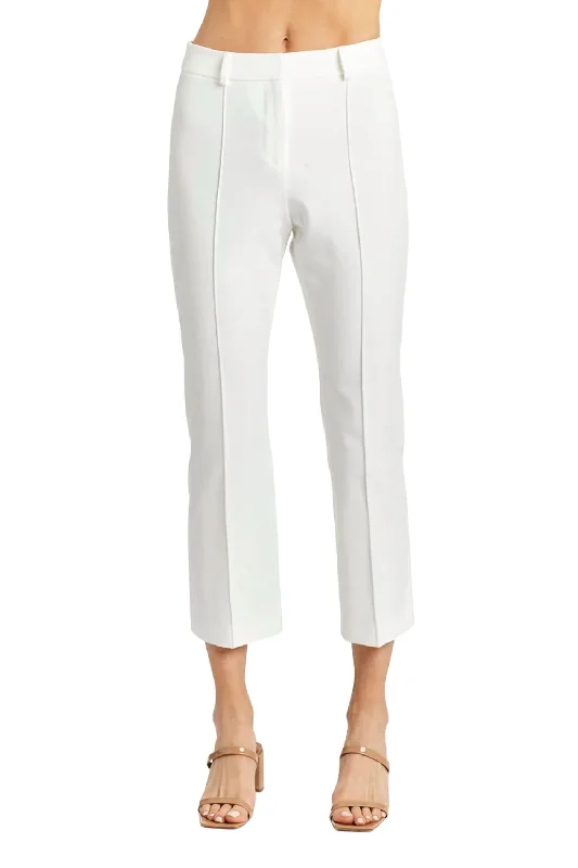 Angelica Pants In White