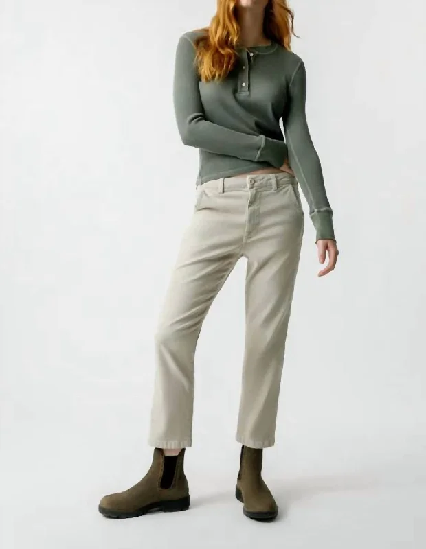 Easy Army Trouser In Pumice