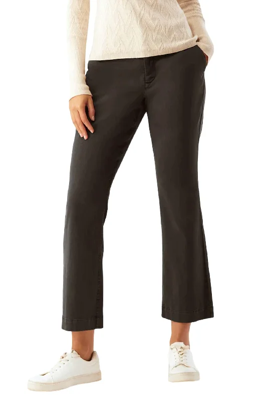 Stills Cropped Flare Pant In Black