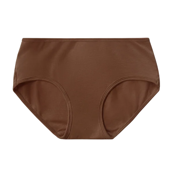 Tencel Mid-Rise Brief in Ella Nude