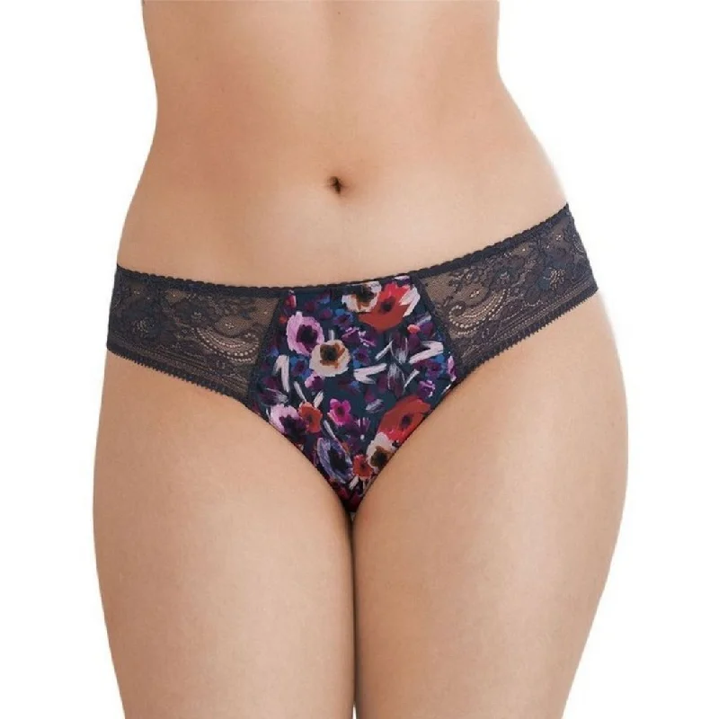 Conturelle Art Floral Thong